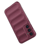 Samsung Galaxy S23 FE Flexible Plastic Case - Burgundy