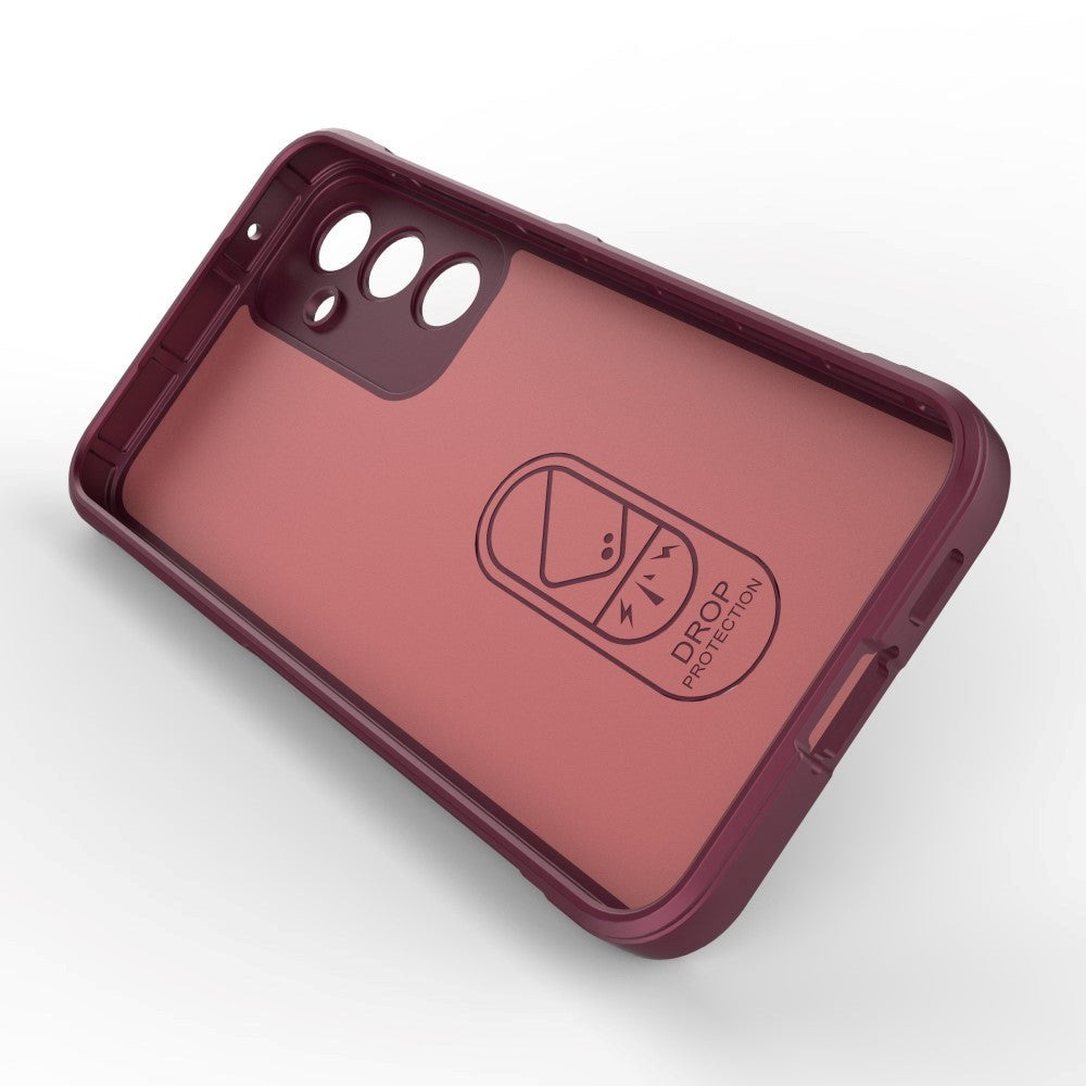 Samsung Galaxy S23 FE Flexible Plastic Case - Burgundy