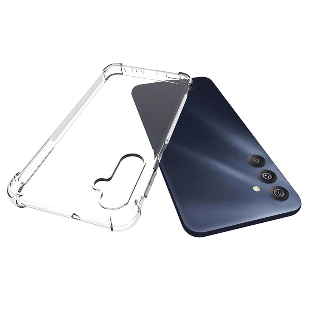 Samsung Galaxy M34 (5G) / F34 (5G) Drop-Proof Flexible Plastic Case - Transparent