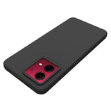 Motorola Moto G84 Matte Flexible Plastic Case - Black