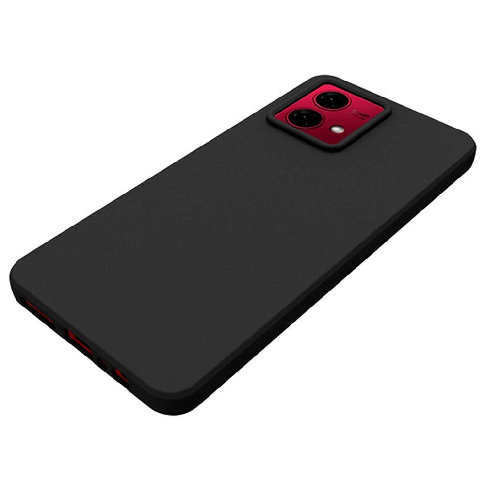 Motorola Moto G84 Matte Flexible Plastic Case - Black