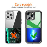 iPhone 14 Pro Max IP68 Dust & Waterproof Case - Transparent / Black