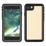 iPhone SE (2022 / 2020) / 8 / 7 Redpepper IP68 Waterproof Case - Black / Transparent