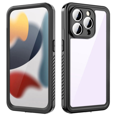 iPhone 15 Pro Max Redpepper IP68 Waterproof Case - Black / Transparent