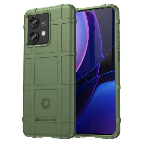 Motorola Edge 40 Neo Rugged Shield Case - Green