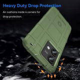 Motorola Edge 40 Neo Rugged Shield Case - Green