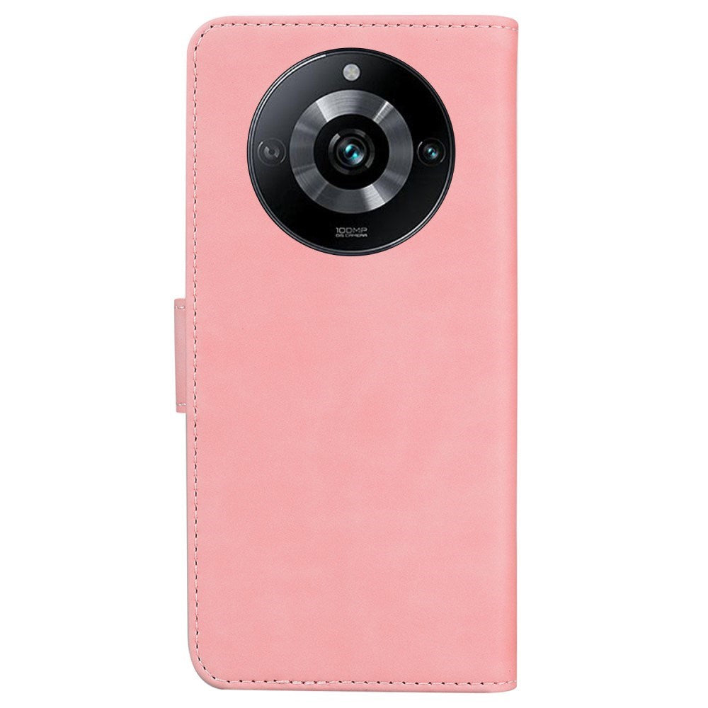 EIDERWOOD Realme 11 Pro+ 5G / 11 Pro 5G Soft Artificial Leather Wallet Case - Pink