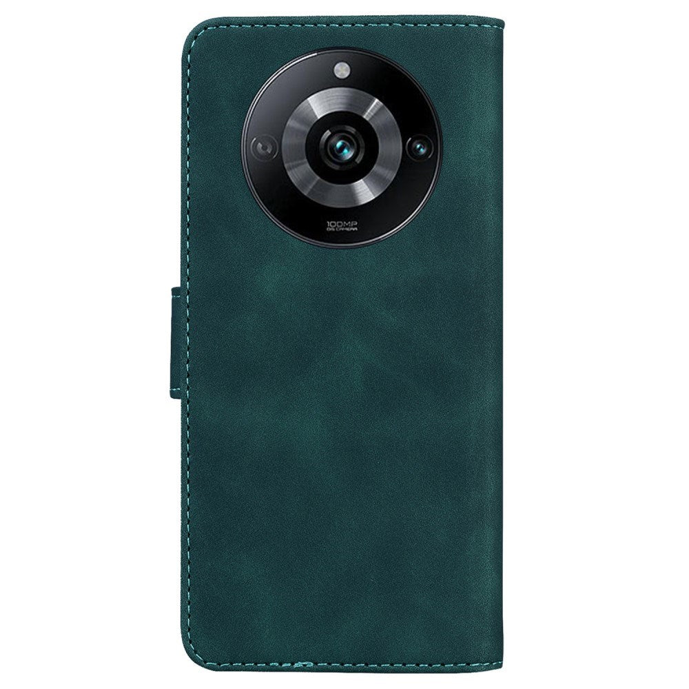 EIDERWOOD Realme 11 Pro+ 5G / 11 Pro 5G Soft Artificial Leather Wallet Case - Green