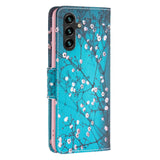 Samsung Galaxy A15 (5G) / A15 Leather Wallet Case & Print - Flower Branches