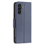 Samsung Galaxy A15 (5G) / A15 PU Litchi Leather Wallet Case - Blue