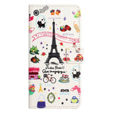 Samsung Galaxy A15 (5G) / A15 Leather Wallet Case & Print - The Eiffel Tower