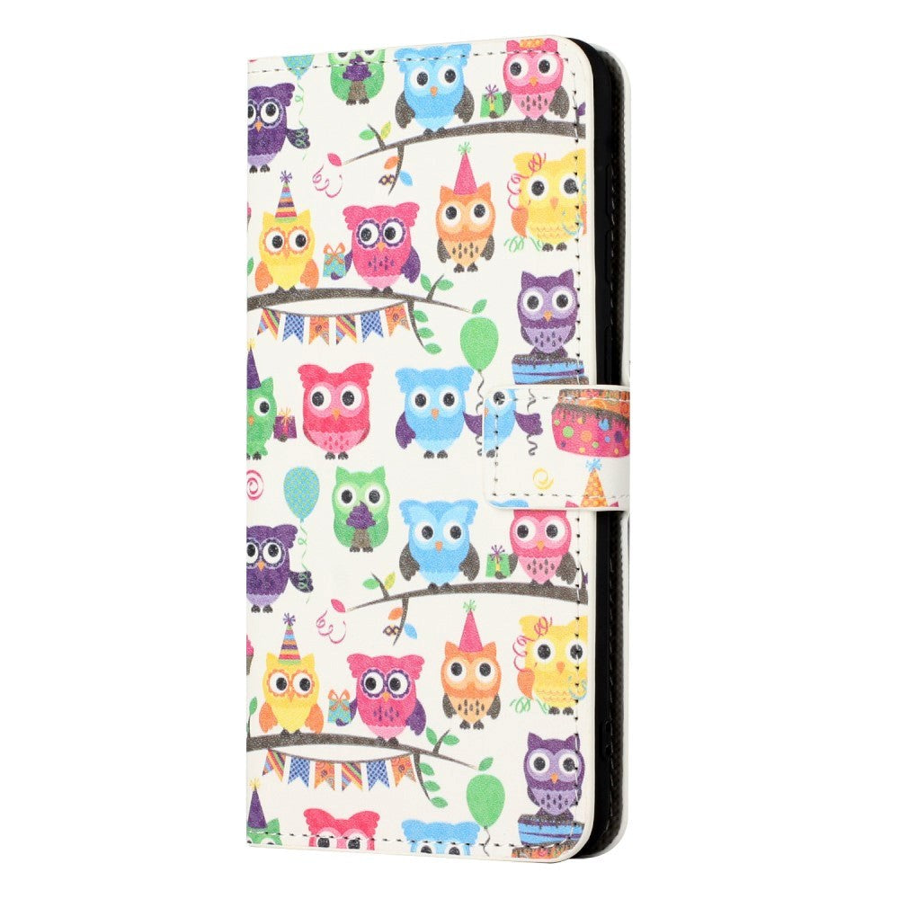 Samsung Galaxy A15 (5G) / A15 Leather Wallet Case & Print - Owls