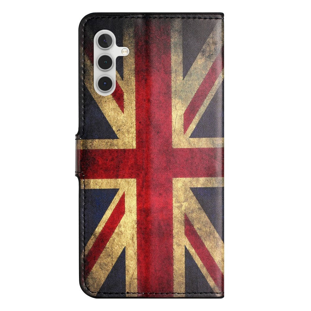 Samsung Galaxy A15 (5G) / A15 Leather Wallet Case & Print - Union Jack