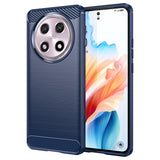 EIDERWOOD Oppo A2 Pro (5G) Carbon Fiber Flexible Plastic Case - Blue