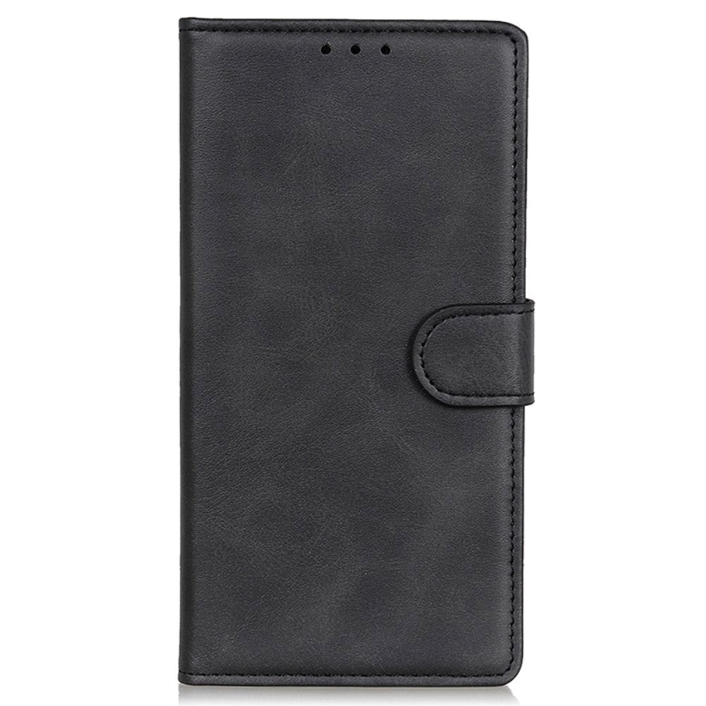 Samsung Galaxy A15 (5G) / A15 PU Leather Flip Case w. Wallet - Black