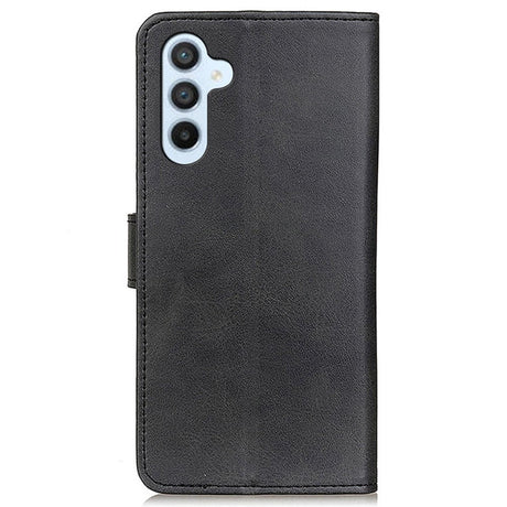 Samsung Galaxy A15 (5G) / A15 PU Leather Flip Case w. Wallet - Black