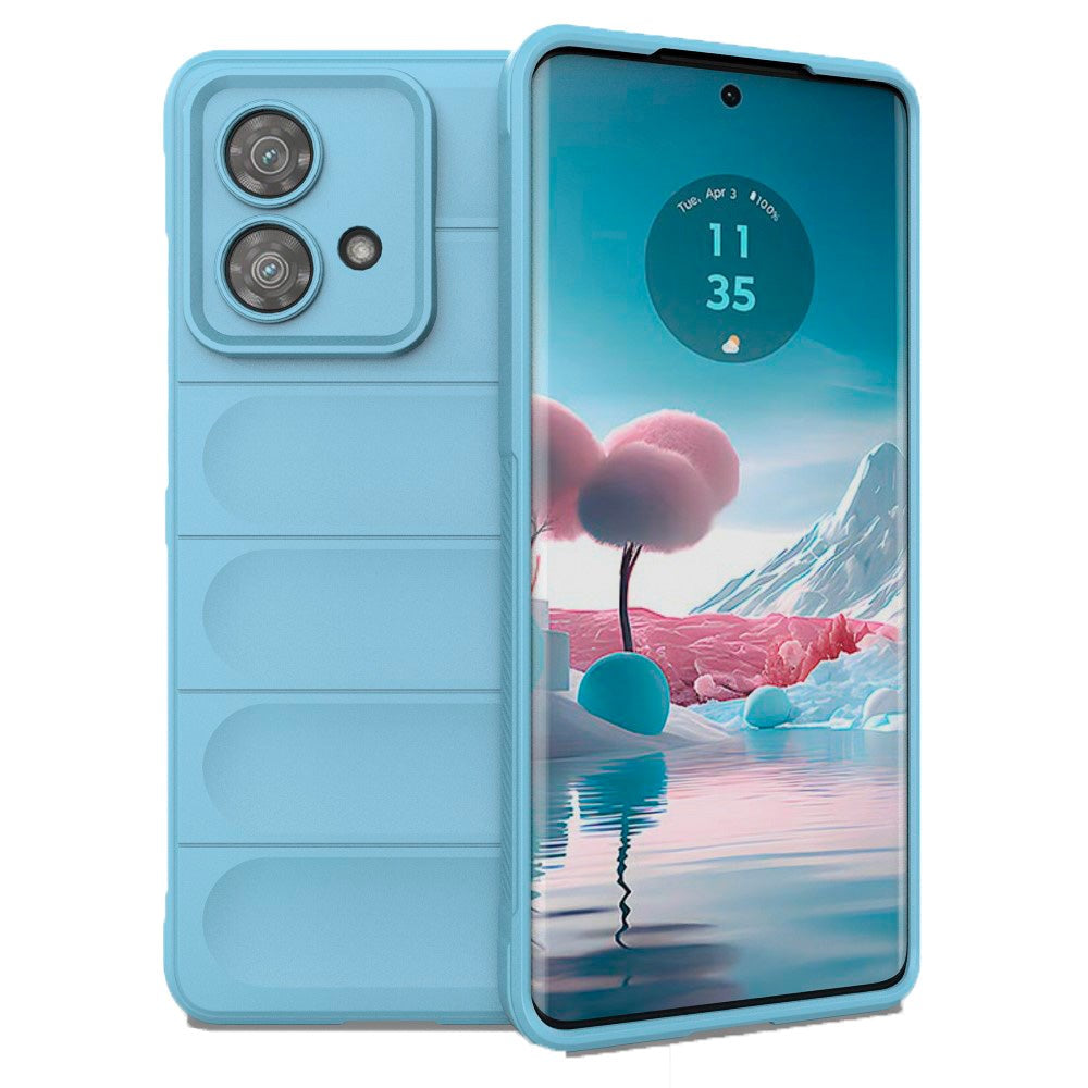 Motorola Edge 40 Neo Flexible Plastic Case - Light Blue