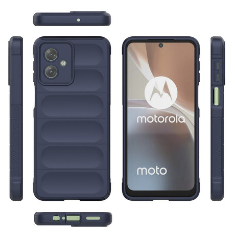 EIDERWOOD Motorola Moto G54 Flexible Plastic Case - Blue