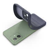 EIDERWOOD Motorola Moto G54 Flexible Plastic Case - Blue