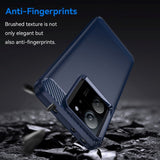 Xiaomi 13T / 13T Pro Brushed Carbon Fiber Plastic Case - Blue