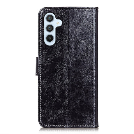 EIDERWOOD Samsung Galaxy S24+ (Plus) Faux Leather Flip Case - Black