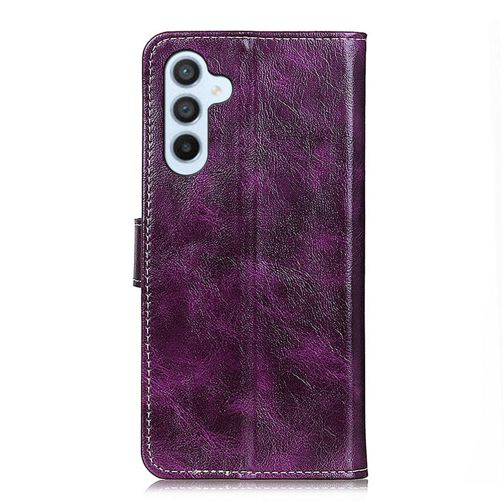 EIDERWOOD Samsung Galaxy S24+ (Plus) Faux Leather Flip Case - Purple