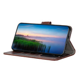 EIDERWOOD Samsung Galaxy S24+ (Plus) Faux Leather Flip Case - Brown