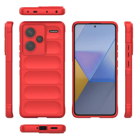 Xiaomi Redmi Note 13 Pro+ (Plus) Flexible Plastic Case - Red