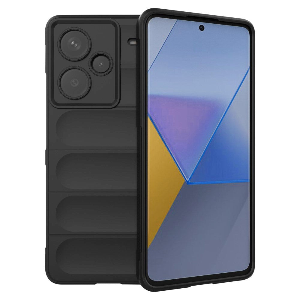 Xiaomi Redmi Note 13 Pro+ (Plus) Flexible Plastic Case - Black