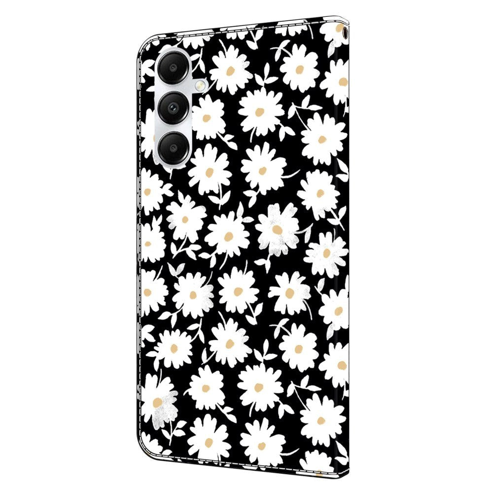 Samsung Galaxy A05s Leather Wallet Case & Print - Flowers