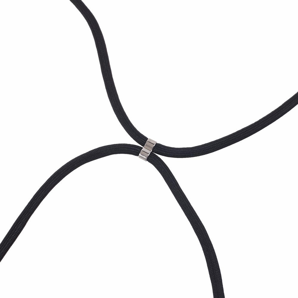 EIDERWOOD OnePlus Nord 3 (5G) Flexible Plastic Case with Adjustable Strap - Black