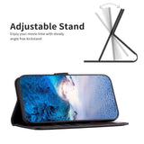 Samsung Galaxy S24+ (Plus) Faux Leather Flip Cover with Stand Function & Card Holder - Black