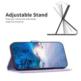 Samsung Galaxy S24+ (Plus) Faux Leather Flip Cover with Stand Function & Card Holder - Light Purple