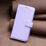 Samsung Galaxy S24+ (Plus) Faux Leather Flip Cover with Stand Function & Card Holder - Light Purple