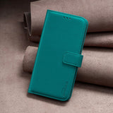 Samsung Galaxy S24+ (Plus) Faux Leather Flip Cover with Stand Function & Card Holder - Green