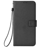 EIDERWOOD Xiaomi Redmi Note 13 Pro (5G) / Poco X6  Leather Flip Case w. Strap & Texture - Black