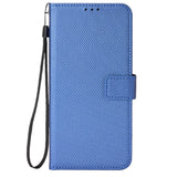 EIDERWOOD Xiaomi Redmi Note 13 Pro (5G) / Poco X6  Leather Flip Case w. Strap & Texture - Blue