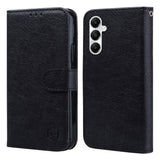 Samsung Galaxy A05s Faux Leather Case w. Wallet & Stand Function - Black