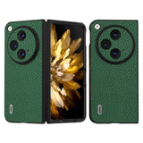 OnePlus Open Leather Covered Case - Green