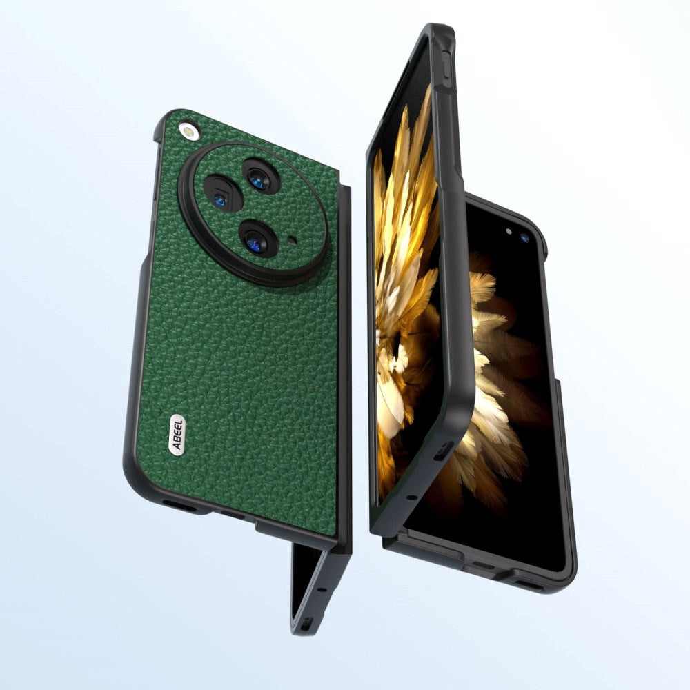 OnePlus Open Leather Covered Case - Green