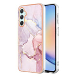 Samsung Galaxy A25 (5G) Hybrid Plastic Case - Pink Marble