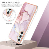 Samsung Galaxy A25 (5G) Hybrid Plastic Case - Pink Marble