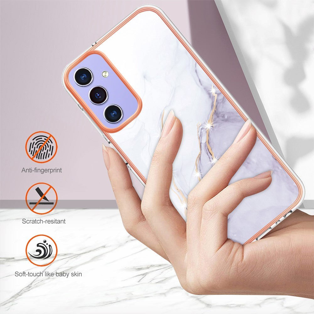 Samsung Galaxy A15 (5G) / A15 Hybrid Plastic Cover - White Marble