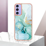 Samsung Galaxy A15 (5G) / A15 Hybrid Plastic Cover - Green Marble