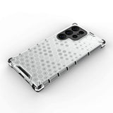 Samsung Galaxy S24 Ultra Hybrid Case - Honeycomb Grey