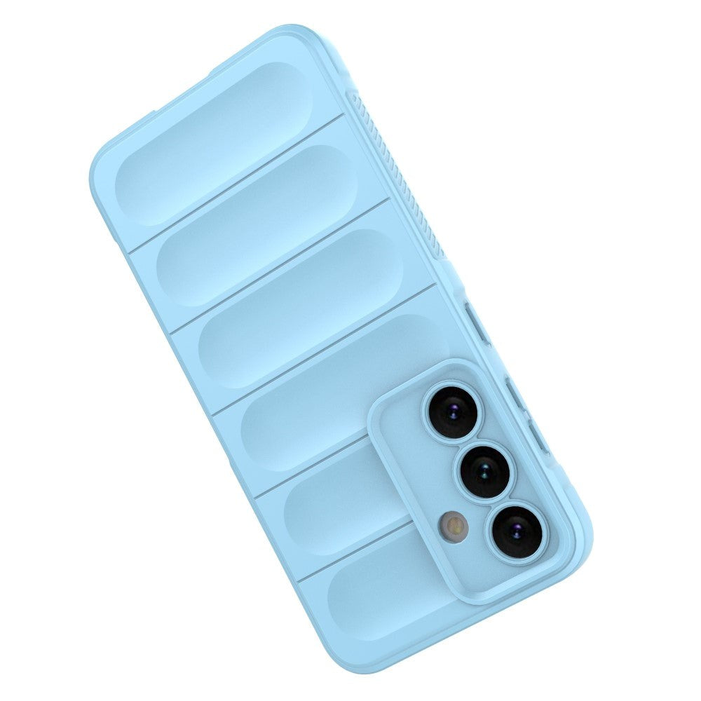 Samsung Galaxy S24+ (Plus) Flexible Plastic Case - Light Blue