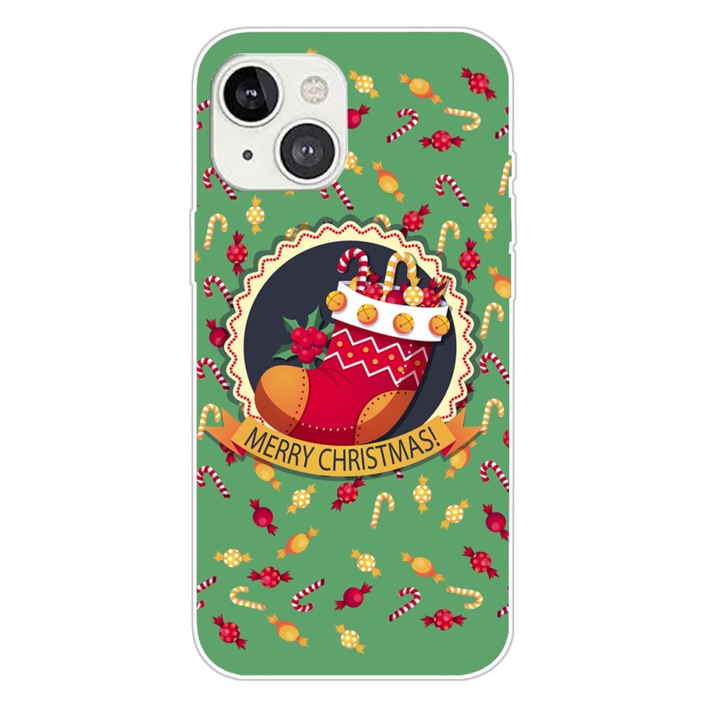 iPhone 15 Plus Flexible Plastic Christmas Case - Merry Christmas - Christmas Stocking