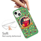 iPhone 15 Plus Flexible Plastic Christmas Case - Merry Christmas - Christmas Stocking