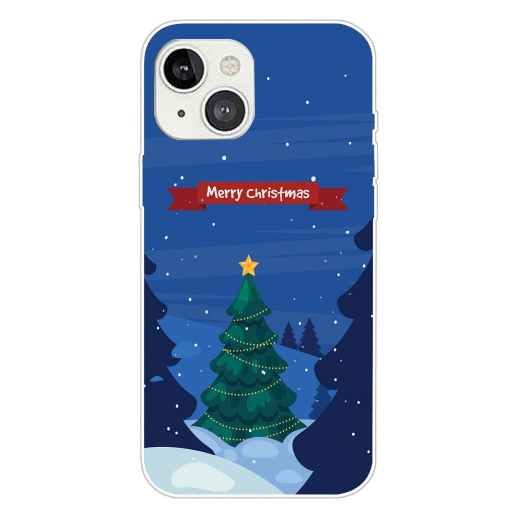 iPhone 15 Plus Flexible Plastic Christmas Case - Merry Christmas - Christmas Tree