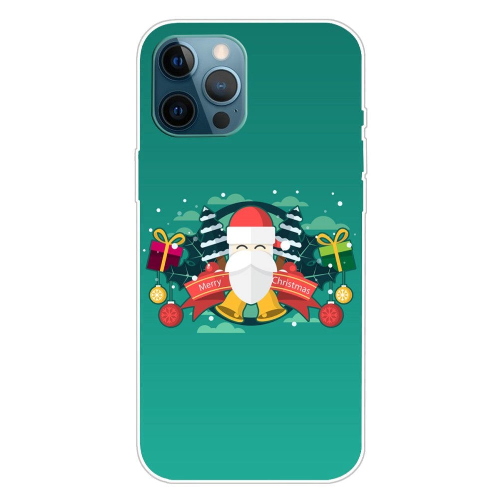 iPhone 15 Pro Flexible Plastic Christmas Case - Merry Christmas - Santa Claus